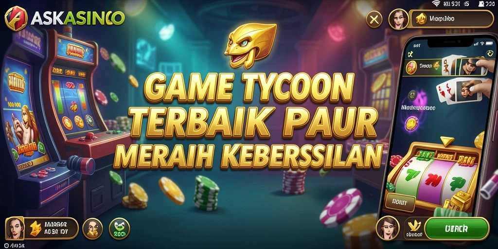 Tampilan menarik dari gameplay kasino di ASKASINO.