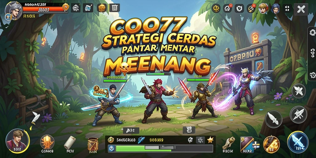 Tampilan menakjubkan dari strategi pertempuran dalam COO77.