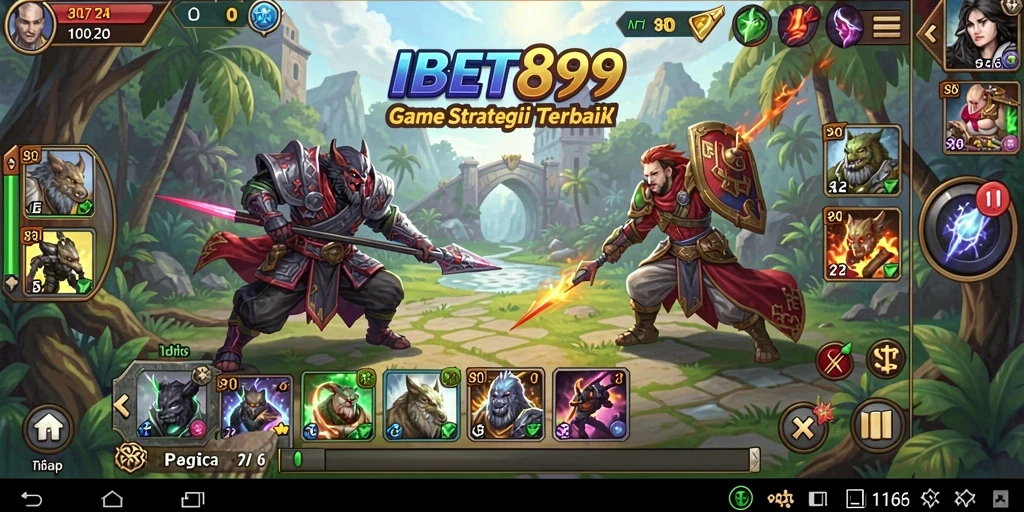 Tangkapan layar IBET899 menampilkan strategi dan aksi permainan SLG yang mendebarkan.