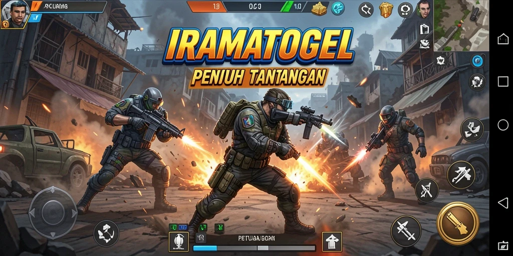 Tampilan gameplay seru dan menegangkan di IRAMATOGEL.