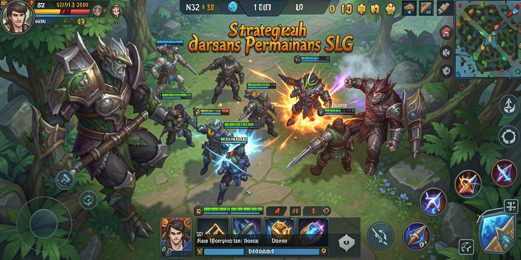 Tampilan gameplay SLG yang menakjubkan di N32.