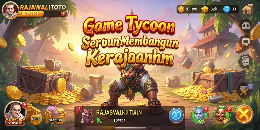 Gameplay menarik dari RAJAWALITOTO dengan elemen Tycoon.