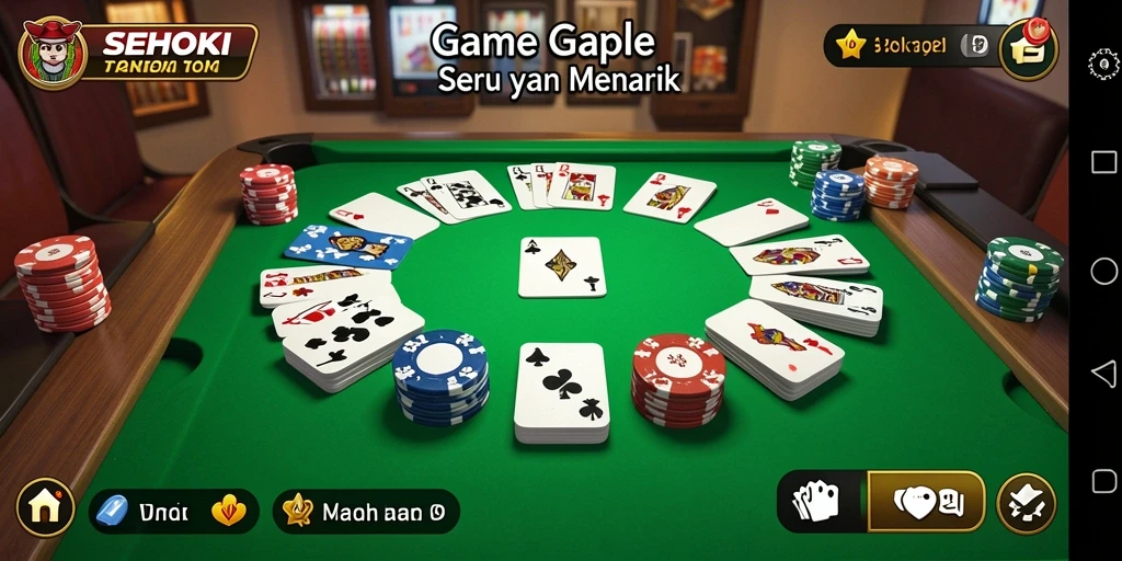 Screenshot gameplay SEHOKI yang seru dan mengasyikkan.