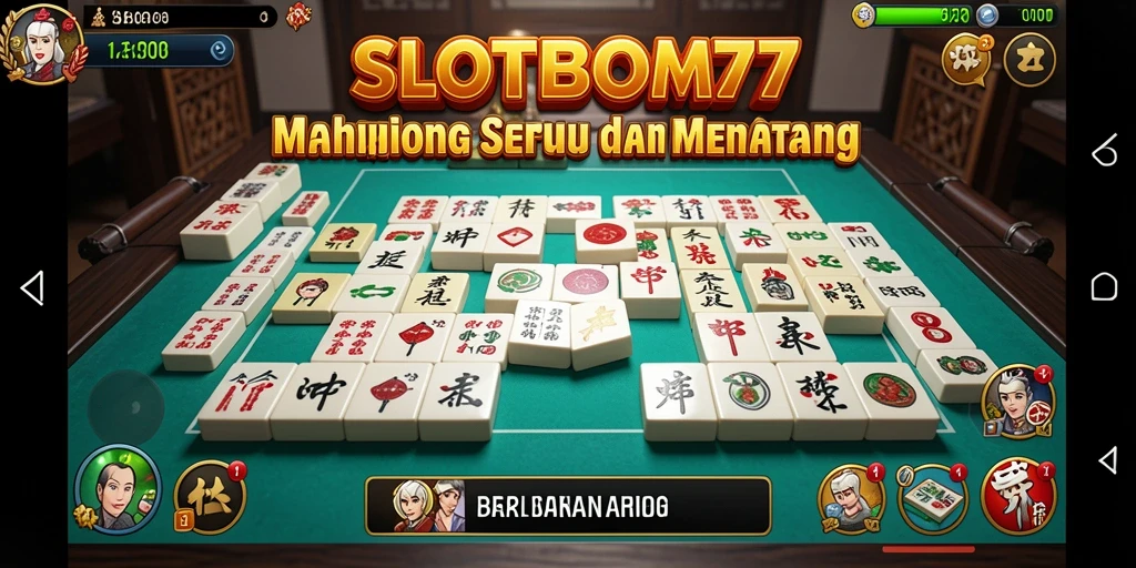 Gameplay menarik dari SLOTBOM77 yang penuh strategi Mahjong.