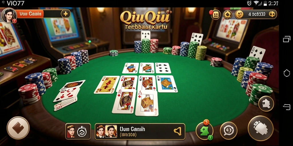 Gameplay seru QiuQiu dalam VIO77 yang menarik dan kompetitif.